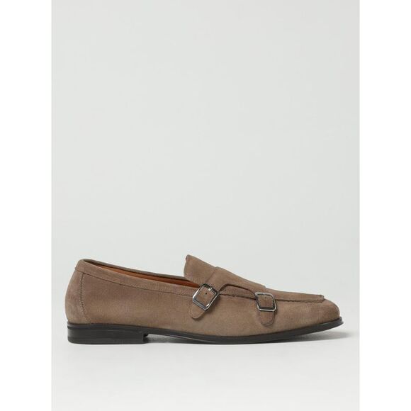 Doucal's Brogue Shoes Men Camel